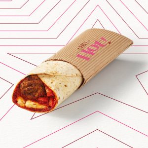Halloumi & Falafel Hot Wrap