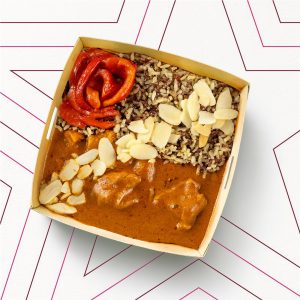Butter Chicken Rice Box