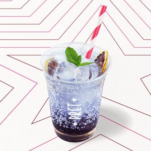 Lychee Butterfly Pea Cooler